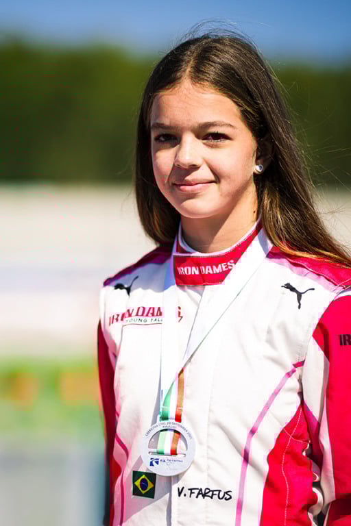 Descubra os detalhes sobre Automóveis e a conquista histórica de Vicky Farfus na Copa do Mundo de Kart na Itália  - Foto: Divulgação