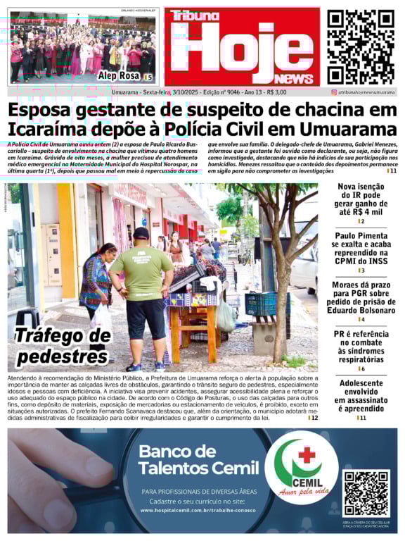 Tribuna Hoje | Edição 03/10/2025
