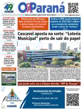 O Paraná | Edição 09/10/2025