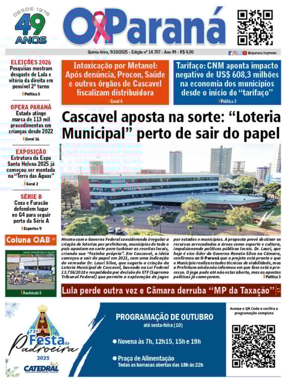 O Paraná | Edição 09/10/2025