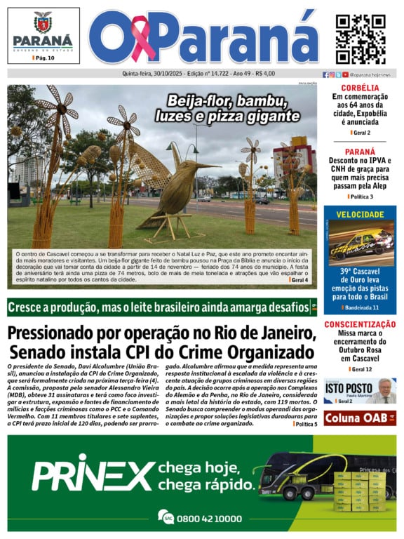 O Paraná | Edição 30/10/2025
