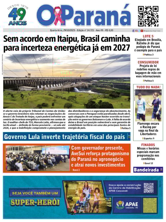 O Paraná | Edição 29/10/2025