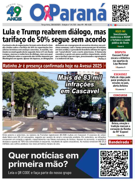 O Paraná | Edição 28/10/2025