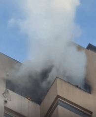 Incêndio no 13º andar do Edifício João Batista deixa várias pessoas feridas e aciona o Corpo de Bombeiros rapidamente - Foto: Reprodução
