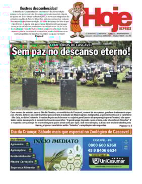 Hoje Express | Edição 11/10/2025