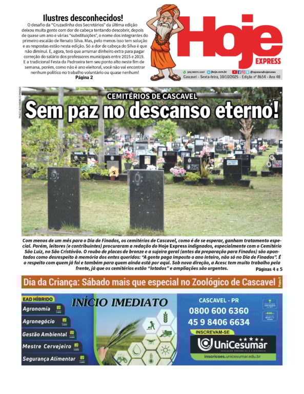 Hoje Express | Edição 10/10/2025