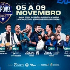 A Expovel está chegando! De 5 a 9 de novembro, aproveite a festa em Cascavel com passaportes VIP disponíveis na Byma - Foto: Assessoria