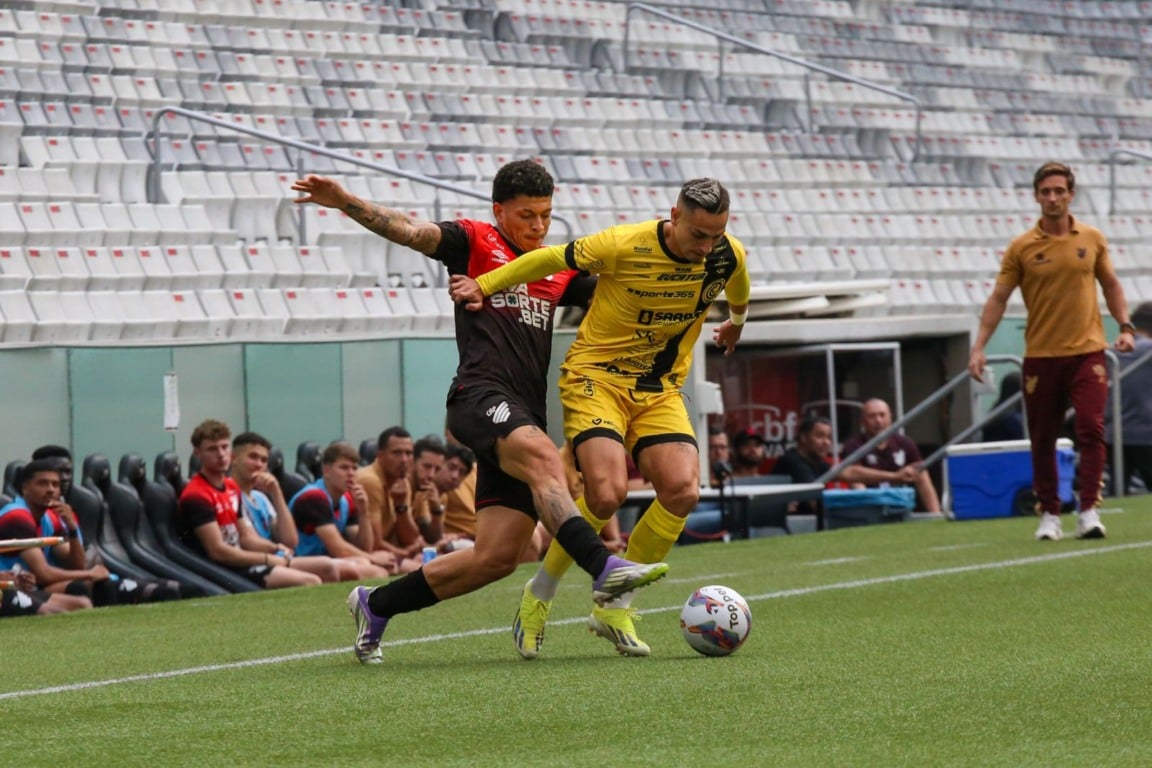 FC Cascavel foi derrotado pelo Athetico Paranaense na Taça FPF - Foto: Assessoria

