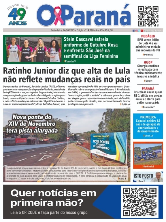 O Paraná | Edição 24/10/2025