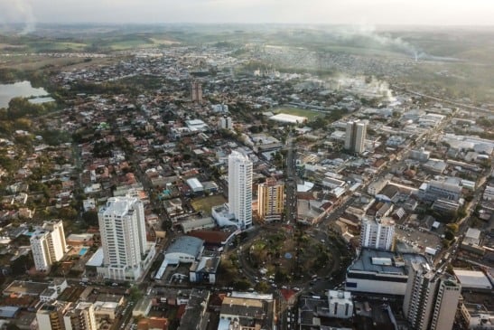 Apucarana município no centro-norte do estado do Paraná,  conhecida como "Cidade Alta" e reconhecida como capital nacional do boné - Foto: Geraldo Bubniak/ANPr