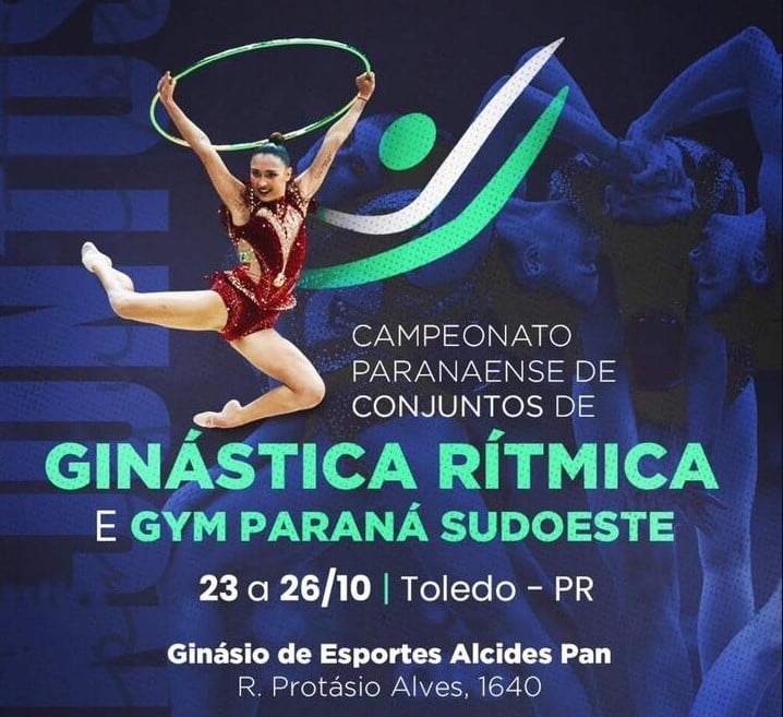 Toledo recebe Campeonato Paranaense de Ginástica Rítmica