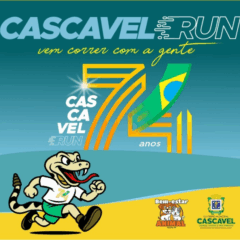 A Corrida de Rua Cascavel Run está chegando! Celebre os 74 anos da cidade com saúde e movimento - Foto: Secom