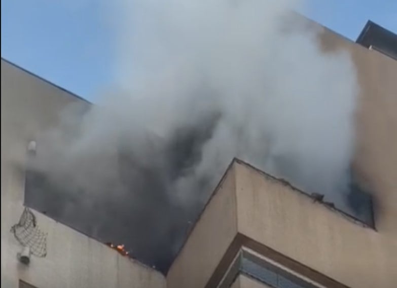 Segundo HUOP, jovem vítima de queimaduras em edifício no Country está na UTI