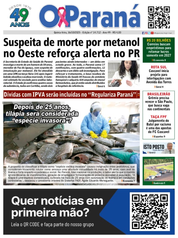 O Paraná | Edição 16/10/2025