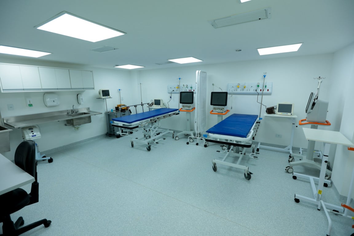 O novo Hospital e Maternidade de Rio Branco do Sul
Foto: Geraldo Bubniak/AEN