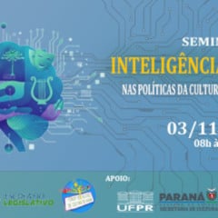 Serão abordados temas como o uso da IA na preservação do patrimônio cultural, na produção artística, na análise de dados culturais e na otimização de processos administrativos - Foto:   Escola do Legislativo