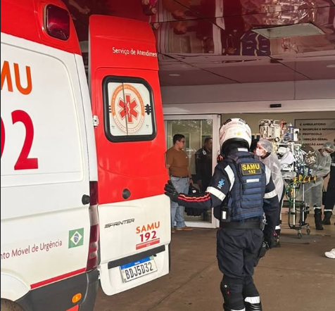 Juliane é transferida para o Hospital de queimados de Londrina