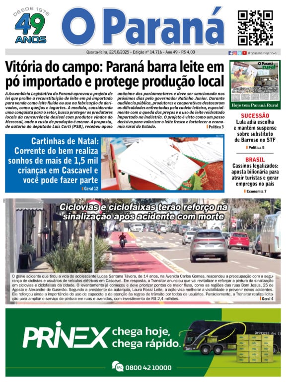 O Paraná | Edição 22/10/2025