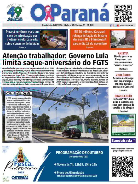 O Paraná | Edição 08/10/2025