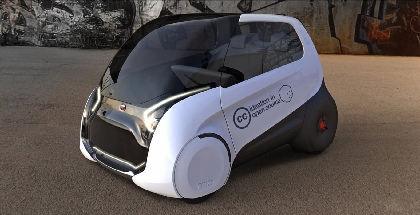 Conheça o Fiat Mio, um carro que nasceu da imaginação coletiva e transformou a maneira como vemos o futuro dos carros - Foto: Divulgação