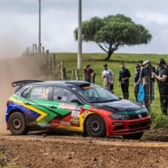 Campeões brasileiros na categoria Rally 2, Leonardo Cavaletti e Murilo Spironelo disputam pela primeira vez uma competição internacional - Foto: Divulgação