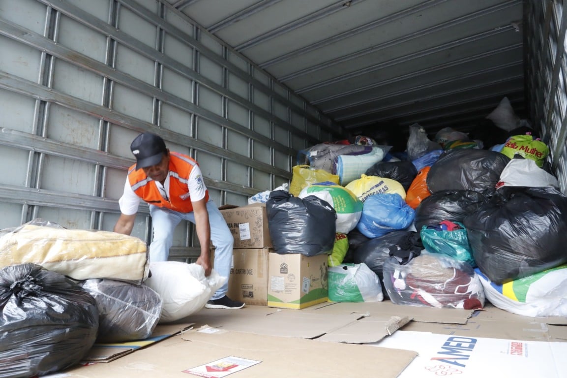 Saiba como Cascavel está ajudando famílias afetadas pelo tornado com doações significativas e esforços organizados da Defesa Civil - Foto: Secom