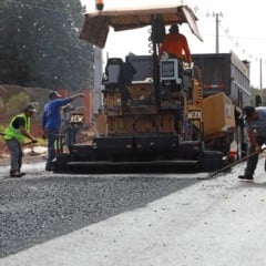 Depois de quatro anos e duas licitações o asfalto do Lago Azul está pronto