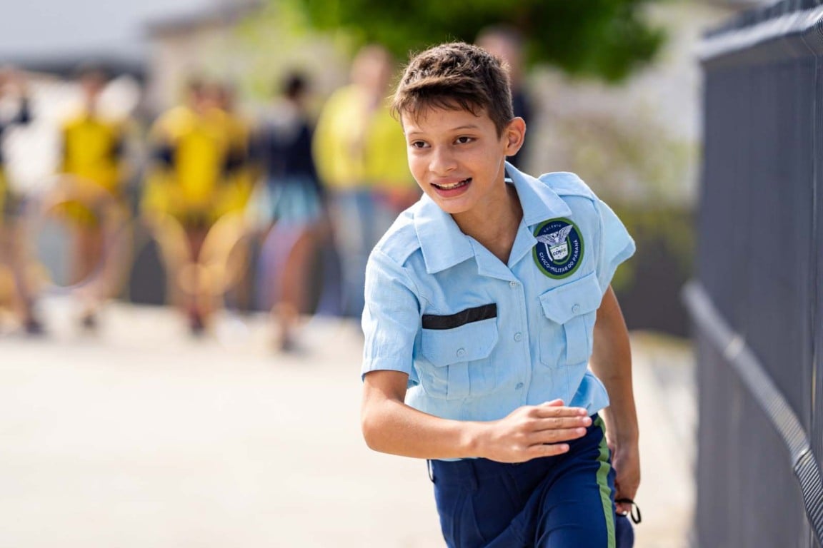Em Cascavel, o novo colégio que adotará o modelo será o Andreia Neres dos Santos. Foto: AEN Em Cascavel, o novo colégio que adotará o modelo será o Andreia Neres dos Santos. Foto: AEN