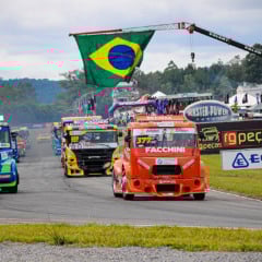 Duda Conci largou na pole position e venceu de ponta a ponta a 3ª etapa, disputada em abril, em Guaporé - Foto: Tiago Soares