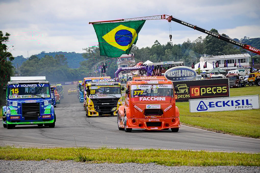 Duda Conci largou na pole position e venceu de ponta a ponta a 3ª etapa, disputada em abril, em Guaporé - Foto: Tiago Soares Duda Conci largou na pole position e venceu de ponta a ponta a 3ª etapa, disputada em abril, em Guaporé - Foto: Tiago Soares