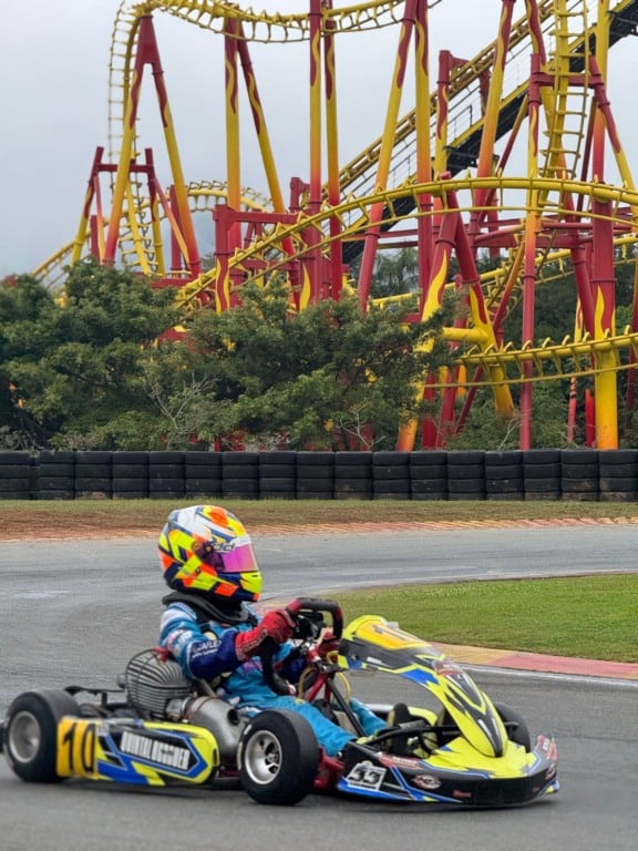 Pietro Sorbara será o único cascavelense na primeira semana do Campeonato Brasileiro de Kart em Santa Catarina - Foto: Divulgação