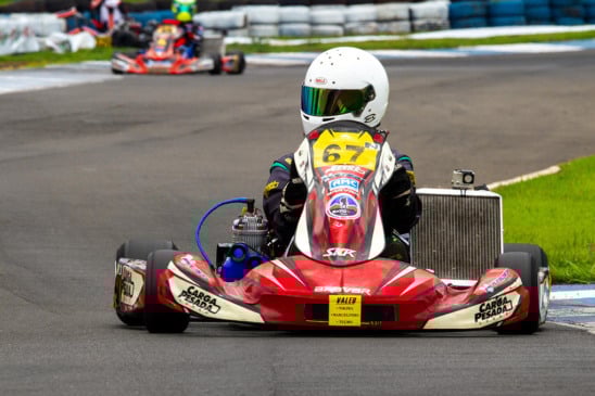 Thiago Ferreira poderá ser uma das boas surpresas da categoria Novatos no Brasileiro de Kart - Foto: Divulgação
