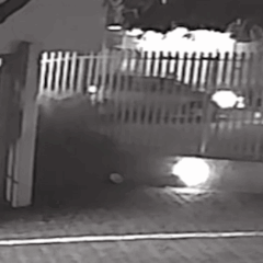 Câmera flagra mais um acidente na esquina das ruas Rio Grande do Sul e Uruguai