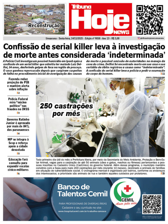 Tribuna Hoje | Edição 14/11/2025