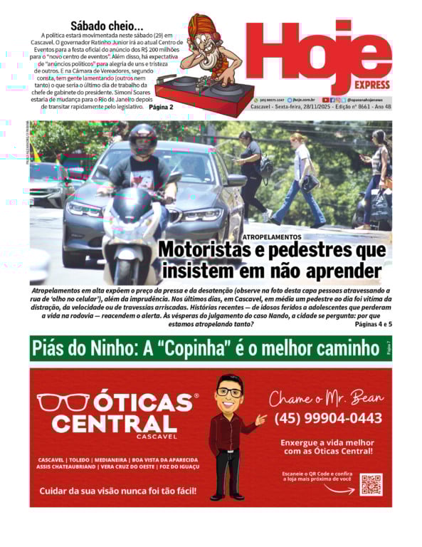 Hoje Express | Edição 28/11/2025