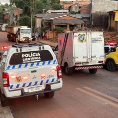 Ciclista morre em grave acidente de trânsito no Bairro XIV de Novembro