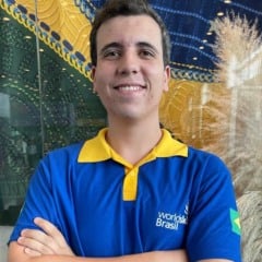 Kauan representa o Brasil na #33 - Tecnologia Automotiva (Foto: Senai Paraná)