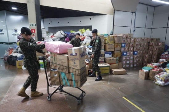 Rio Bonito do Iguaçu precisa de produtos de higiene e limpeza