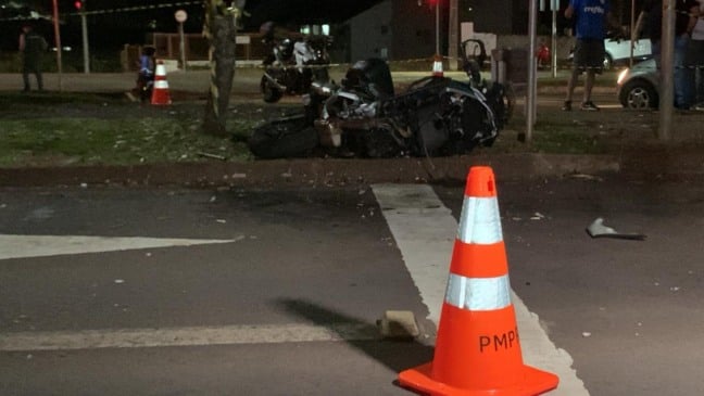  O motorista do veículo fugiu, iniciando uma perseguição que se estendeu por vários bairros - Foto: SOT