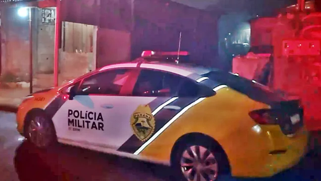 Uma jovem de 25 anos foi socorrida em estado grave na madrugada desta segunda-feira (3) após ser baleada no bairro Interlagos, zona norte de Cascavel - Foto: Divulgação