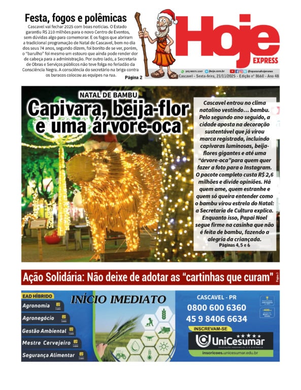 Hoje Express | Edição 21/11/2025