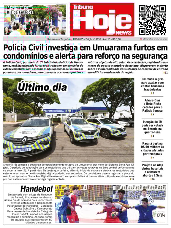 Tribuna Hoje | Edição 04/11/2025