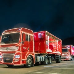 Caravana de Natal da Coca-Cola passa por Cascavel e Toledo em 26 de novembro