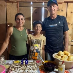 Altas hospitalares levam alívio e esperança de um recomeço às vítimas do tornado - Na foto, Marlene Nunes da Silva, mora em Guarapuava
Foto: Arquivo pessoal