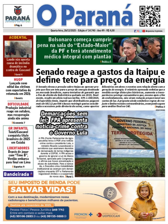 O Paraná | Edição 26/11/2025