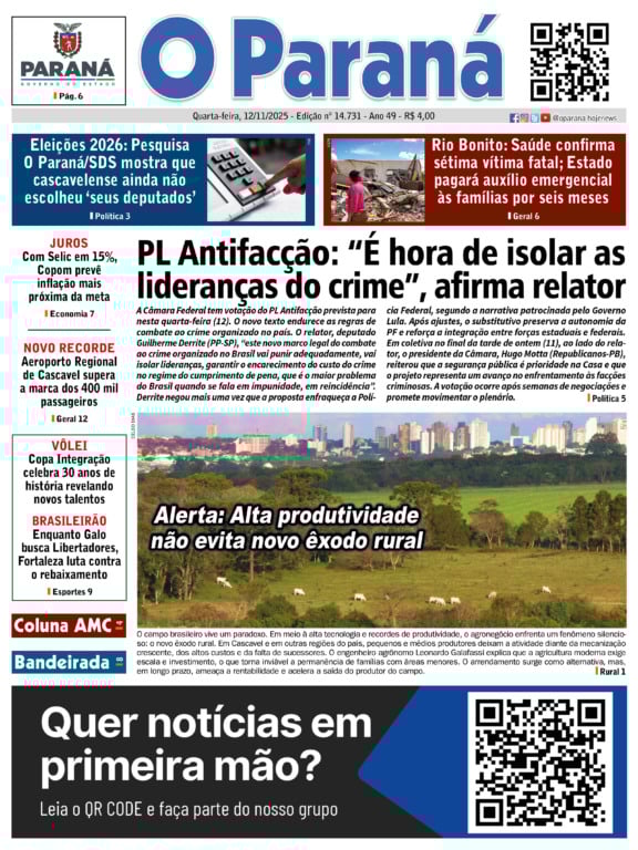 O Paraná | Edição 12/11/2025