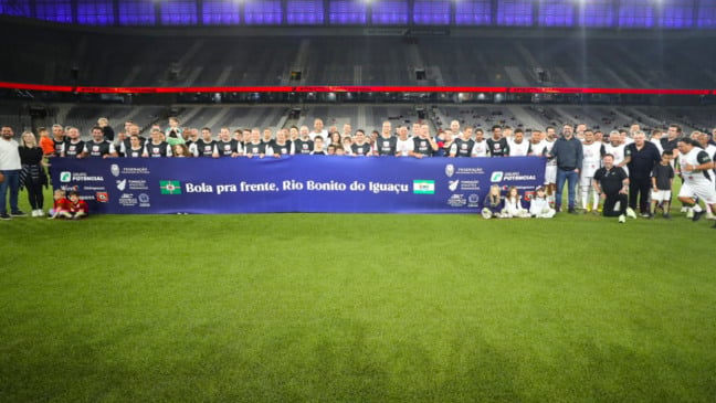 Partida ocorreu na noite desta quarta-feira (19), na Arena da Baixada.
Créditos: Valdir Amaral/Alep