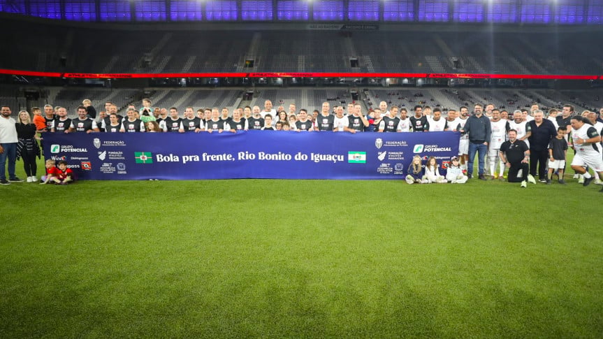 Partida ocorreu na noite desta quarta-feira (19), na Arena da Baixada.
Créditos: Valdir Amaral/Alep