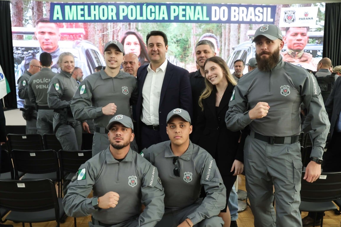 O Paraná ganha 429 novos policiais penais, fortalecendo a segurança e a eficiência do sistema prisional no estado - Foto: Jonathan Campos/AEN