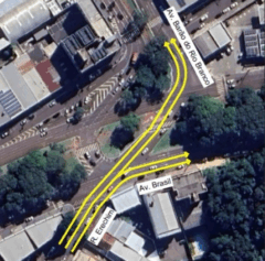 Confira as alterações no trânsito em Cascavel para melhorar a fluidez e a segurança viária no centro da cidade - Imagem: Transitar 